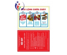 Bộ nội quy tiêu lệnh phòng cháy chữa cháy